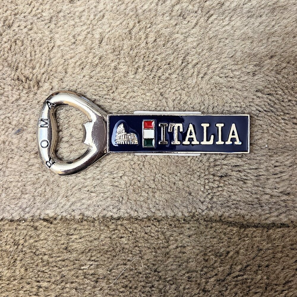 ITALY Magnetic Bottle Beer Opener NEW from Italy Gift Souvenir Collectible